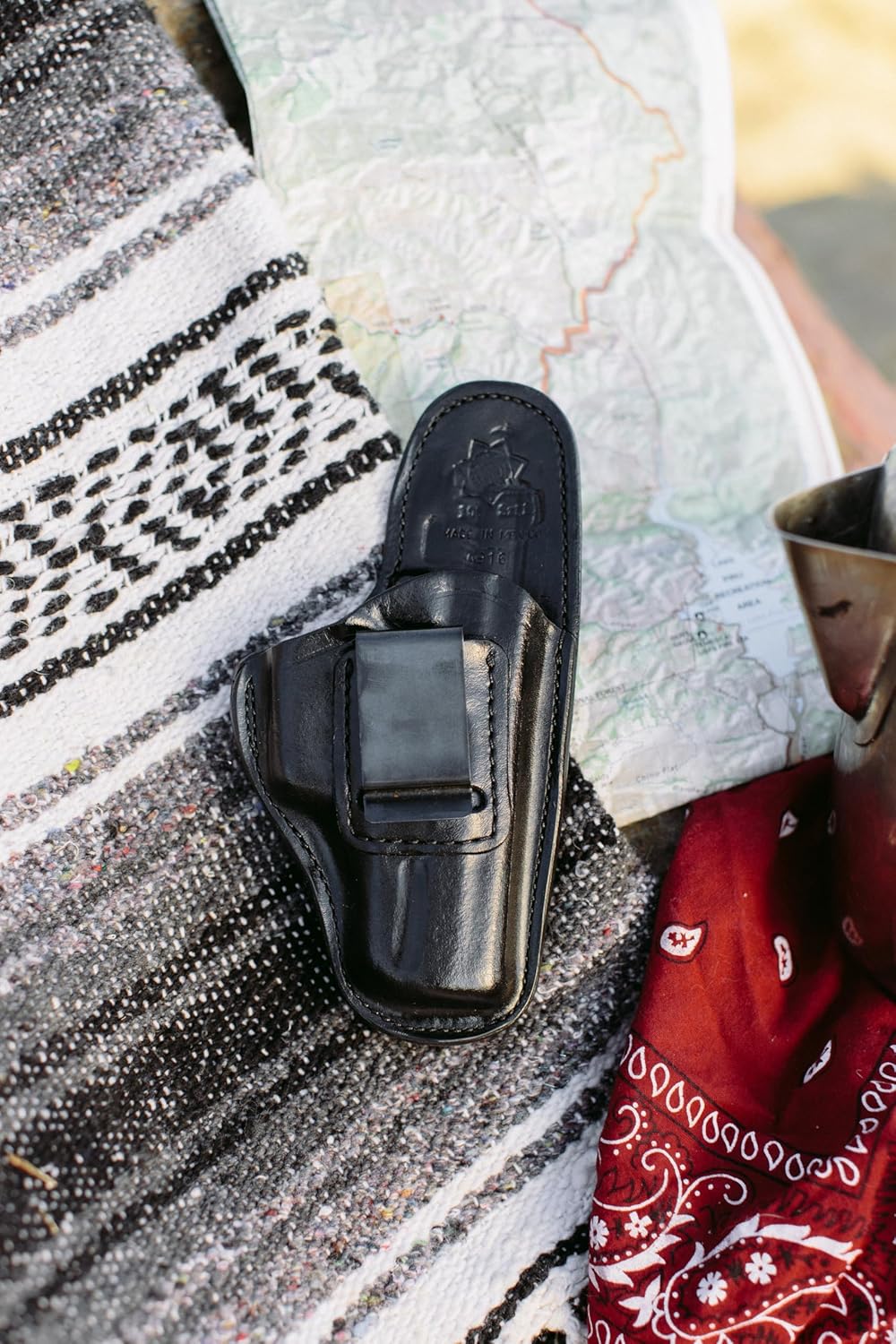 BIANCHI 100 Professional Inside-the-Waistband (IWB) Leather Holster