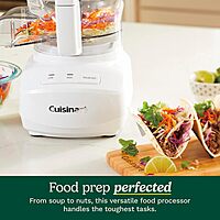 Cuisinart Food Processor with Universal Blade and Reversible Shredding/Slicing Discs