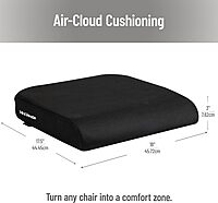 Mind Reader Air-Cloud Memory Foam Seat Cushion