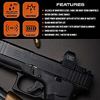 C+H EDC RMSc-Compatible Micro Red Dot Reflex Sight for Pistol