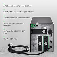 APC Smart-UPS with SmartConnect Sinewave Line-Interactive Uninterruptible Power Supply