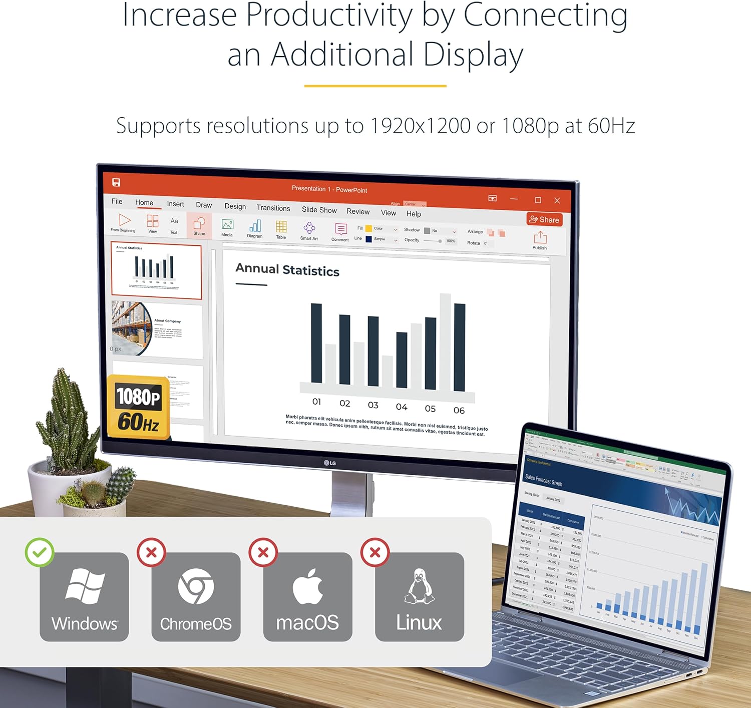 StarTech.com USB to HDMI Adapter