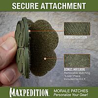 MAXPEDITION Lucky Shot Clover PVC Morale Patch