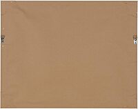 Kate and Laurel Macon Magnetic Framed Chalkboard Monthly Calendar, 22-15/16in x 28-15/16in, Black, White Plastic Frame