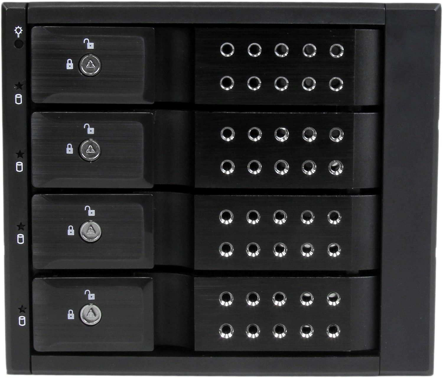 StarTech.com 4-Bay Mobile Rack Backplane - Trayless Hot Swap Mobile Rack Backplane for 3.5in SAS II/SATA III