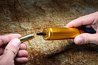 A-Zoom 20mm Vulcan Case Prep Tool