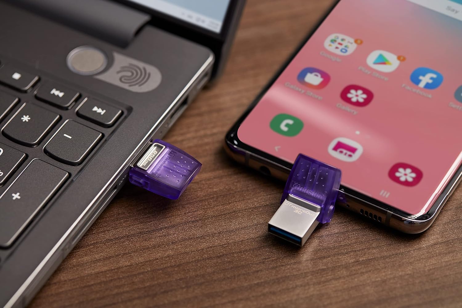 Kingston DataTraveler microDuo 3C USB-C & USB-A Flash Drive