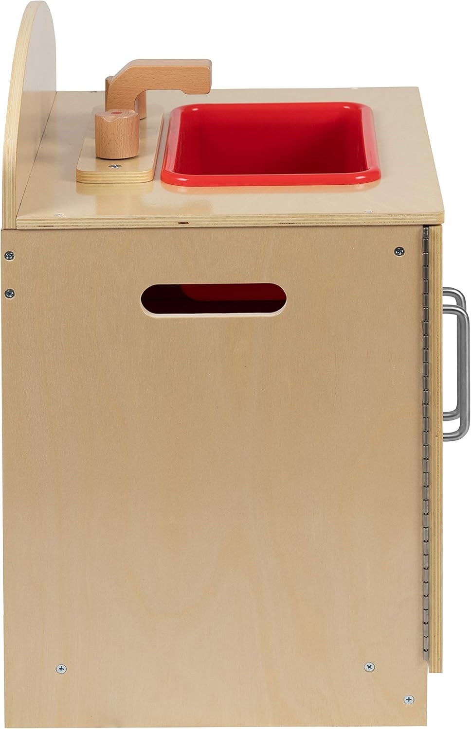 FLASH FURNITURE Hercules Children's Wooden Play Kitchen for Commercial or Home Use - Safe, Kid Friendly Design