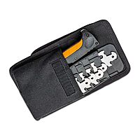 Cold Steel Click-N-Cut Hunting Kit Lightweight Skinning Boning General Purpose Field Knife - 5 Interchangeable 4116 Stainless Steel Blades, Ergonomic Textured Handle, Carrying Case Included