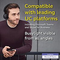 Jabra Evolve2 65 - USB-A MS Teams Mono with Charging Stand - Black Wireless Headset/Music Headphones