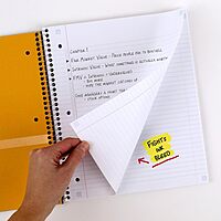 FIVE STAR 1-Subject Spiral Notebook with Study App, College Ruled, 100 Sheets (8.5 x 11)