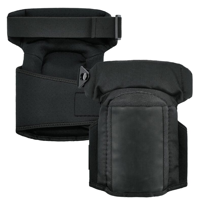 Ergodyne ProFlex 450 Gel Knee Pads with Comfort Hinge, Black (Pair)