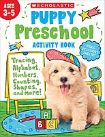 Scholastic Puppy Preschool Activity Book, Pre-K