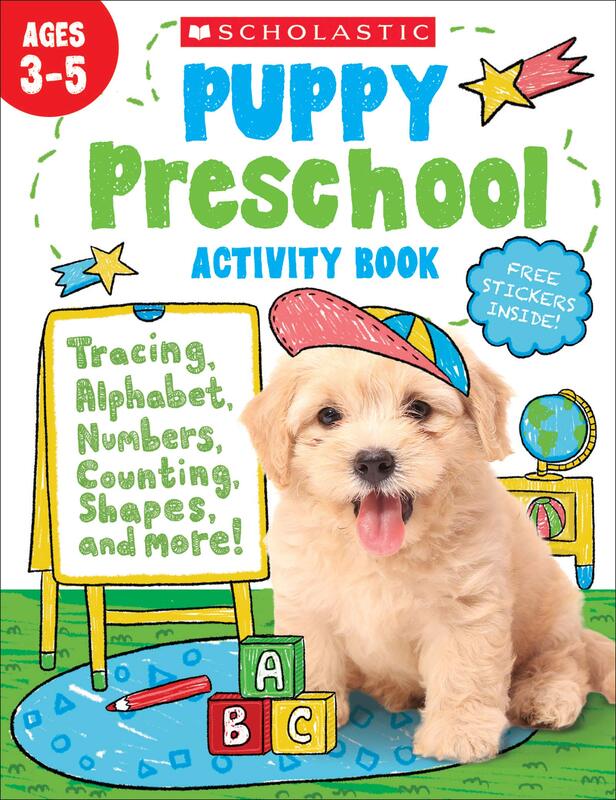 Scholastic Puppy Preschool Activity Book, Pre-K