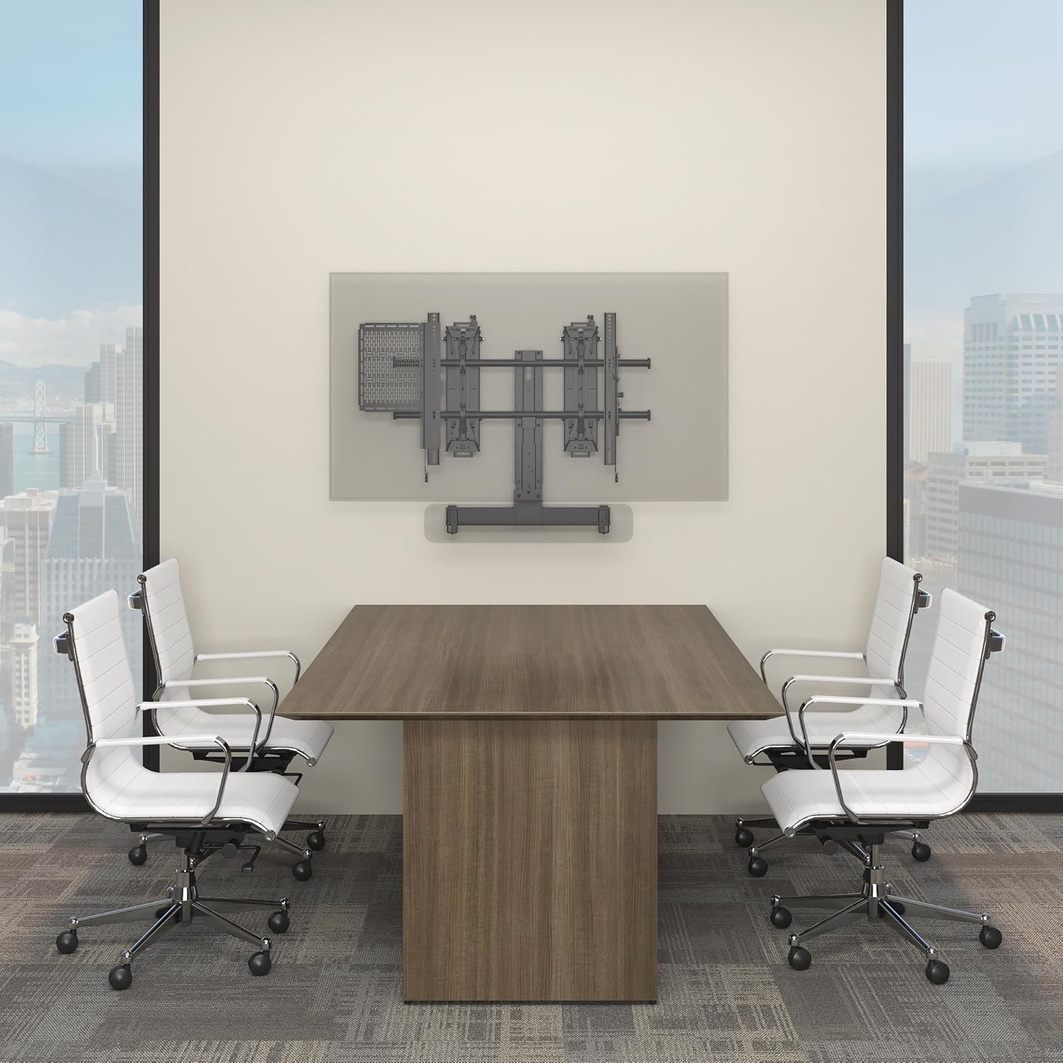 Chief Fusion Large Tilt TV Wall Mount - For Displays 42-86in - Black - Large - mounting kit (wall mount)