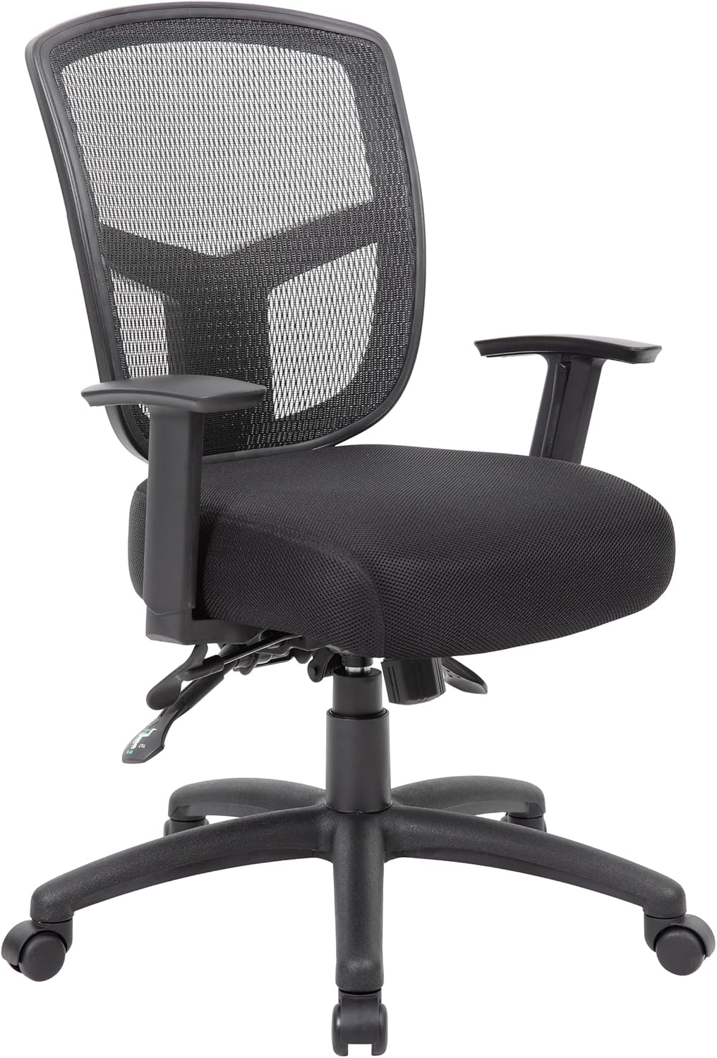 Boss Office Products Contract Mesh Task Chair, Black (B6023)