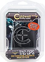 CALDWELL OWB Molded Retention Holsters with Heavy Duty Poly Construction, Adjustable Positioning and Paddle Clip