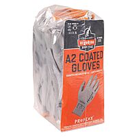 Ergodyne ProFlex 7024 Cut Resistant Work Gloves, PU Coated, 13-Gauge, ANSI A2, Touchscreen-Capable
