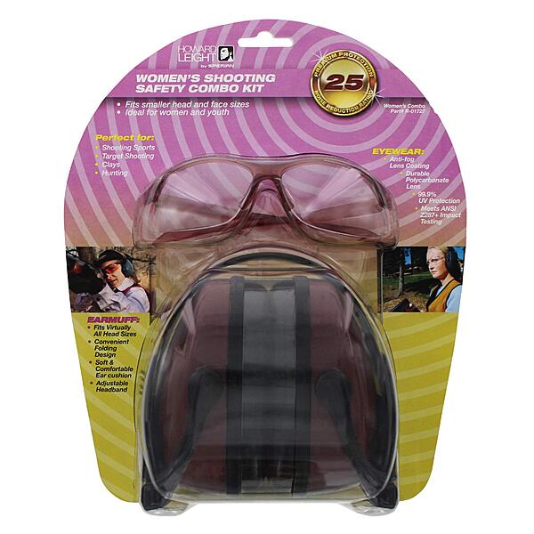 HOWARD LEIGHT Woman Shooting Combo Kit Muff/Eyewear Women's Kit