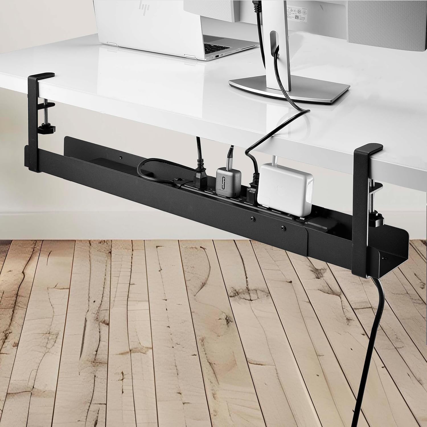 StarTech.com Under-Desk Cable Management Tray