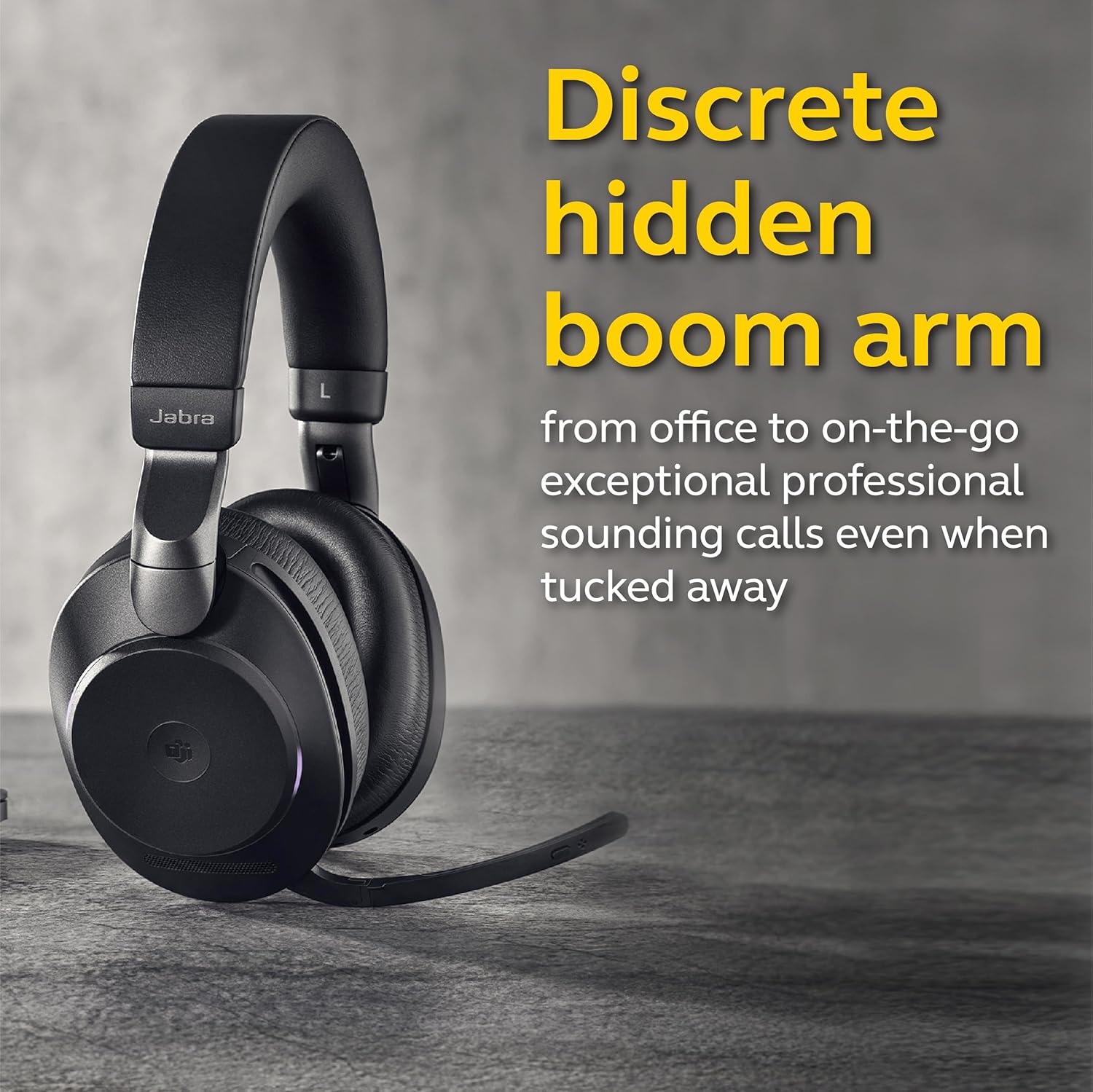 Jabra Evolve2 85 Wireless Over-Ear Headset – ANC, UC/Teams Certified