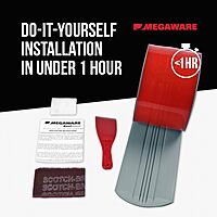 MEGAWARE KEELGUARD Self-Adhesive DIY Keel Guard 5-Inch Wide (9 Standard Lengths, 11 Colors)