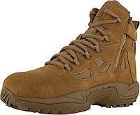 REEBOK Men's Rapid Response RB 6" Composite Toe Tactical Boot with Side Zipper