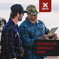 VERTX Canyon River Men's Tactical Flannel Shirt Long Sleeve