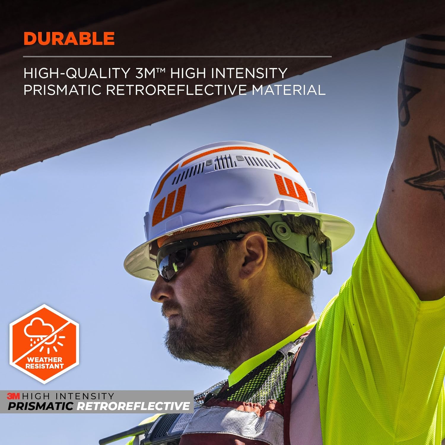 Ergodyne Skullerz 8961 Reflective Hard Hat Sticker Kit