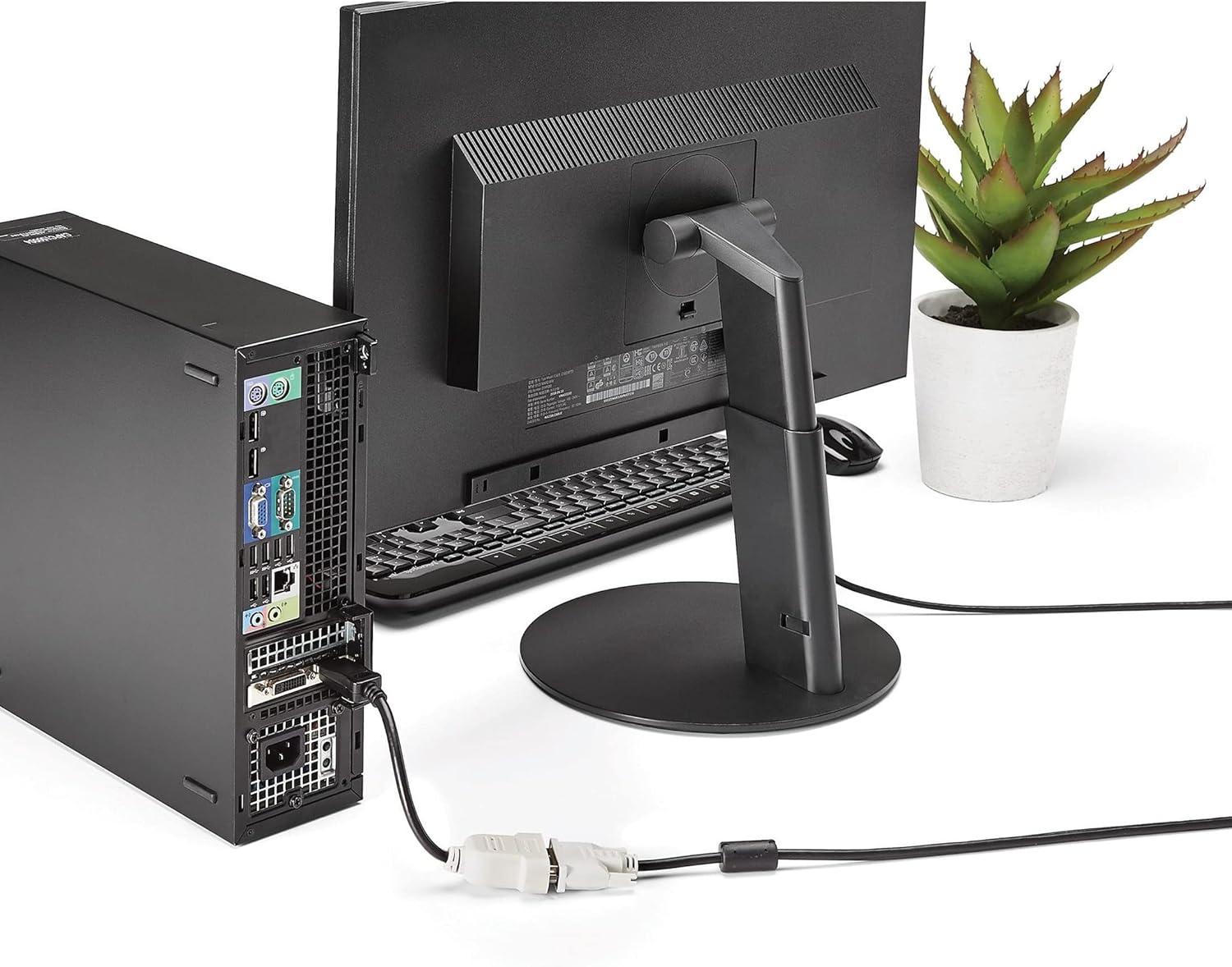 StarTech.com DP2DVI DisplayPort to DVI Adapter, DisplayPort to DVI-D Adapter/Video Converter 1080p, DP 1.2 to DVI Monitor