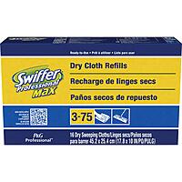 Swiffer Max Dry Cloth Refills - 17.9 x 10, White, 16/Box