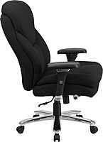 Flash Furniture HERCULES Series 24-7 Intensive Use Big & Tall Ergonomic High-Back Office Chair With Lumbar Knob And Headrest