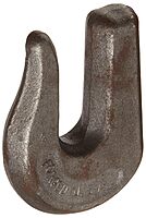 CM 90305 30 Weldable Grab Hook, Self Colored, 1/2" Trade, 4500 lbs Working Load Limit