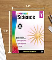 Spectrum 7th Grade Science Workbook, Ages 12 to 13, Grade 7 Science Workbook, Natural, Earth, and Life Science