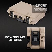 NANUK 910 Hard Case with Foam, IP67 Waterproof Hard Storage