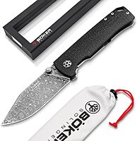 Böker SOLINGEN® Tiger Damascus collector's knife - Damascus folding pocket knife
