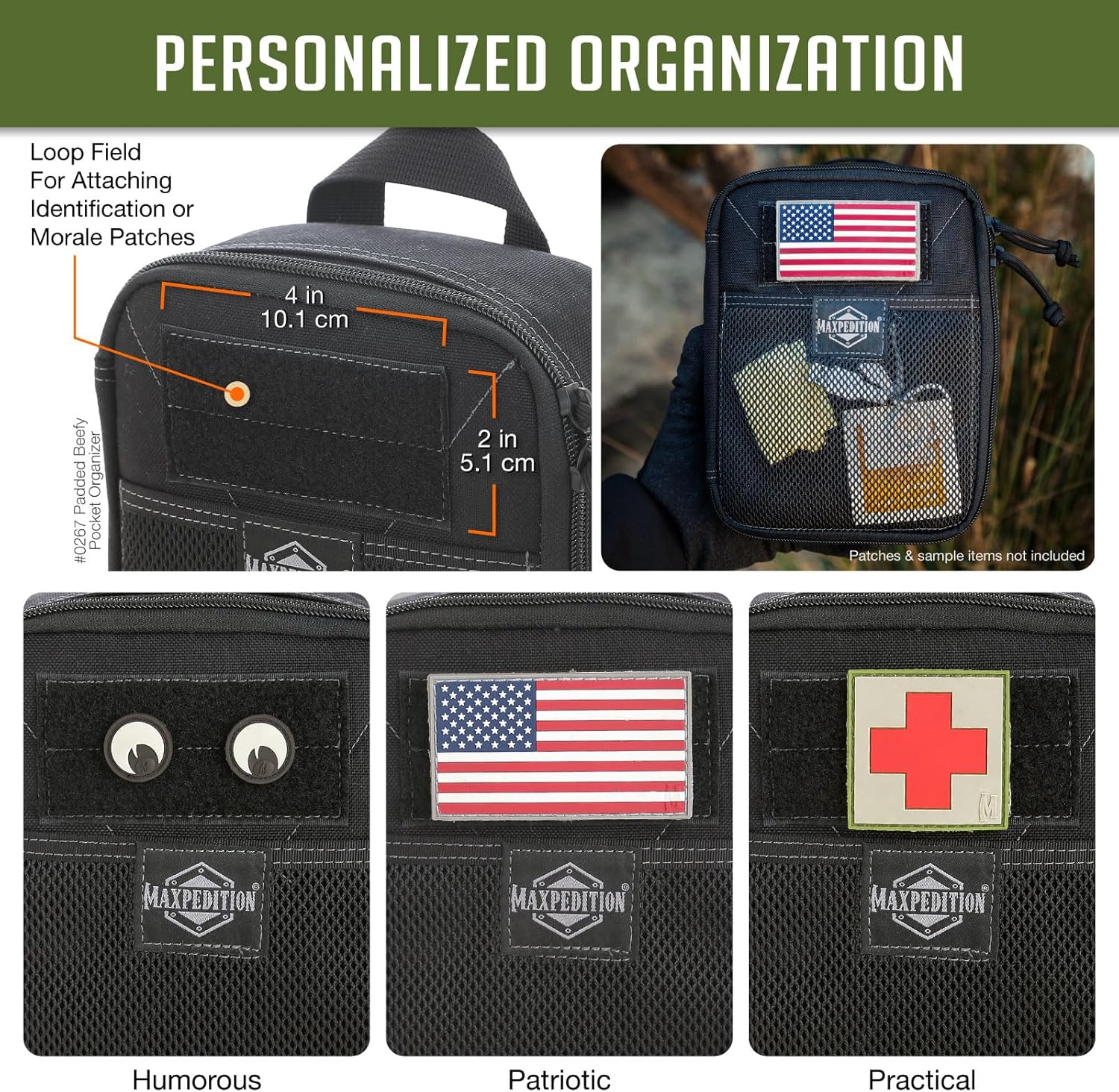 MAXPEDITION Padded Beefy Pocket Organizer EDC Pouch