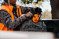 WALKER'S Razor Slim Electronic Earmuffs Ultra Low-Profile Folding Hearing Protection