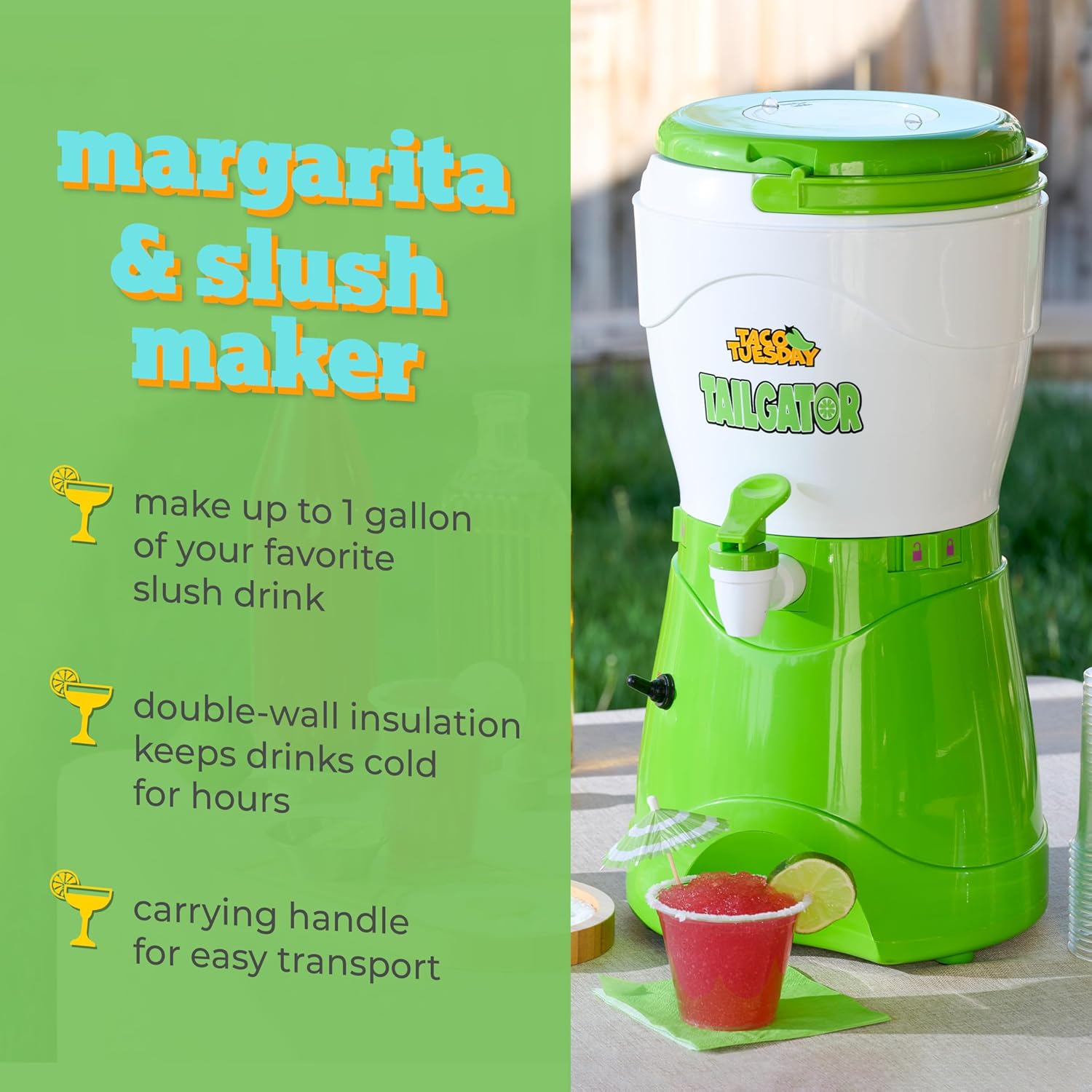 Nostalgia Taco Tuesday Margarita & Slush Maker