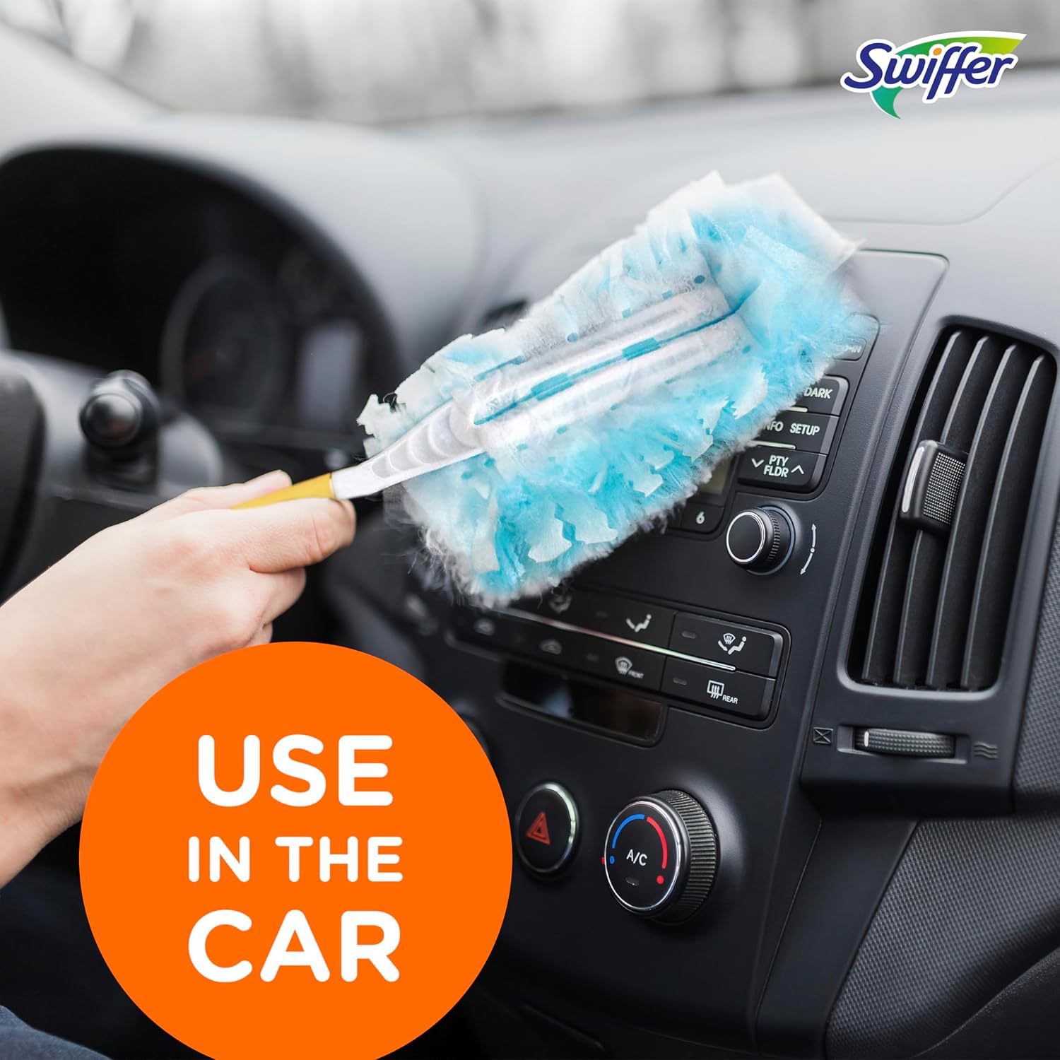 Swiffer Dusters Refill for Cleaning, Made by SWIFFER, Feather & Microfiber Duster Disposable Alternative