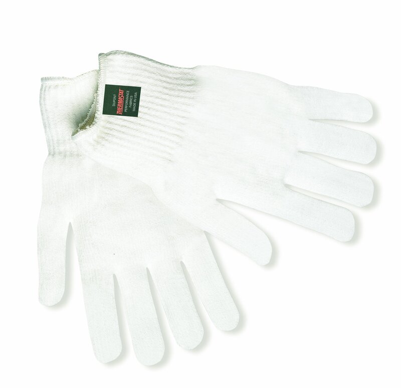 MCR Safety 9620 Dupont Thermastat 10-Gauge String Knits Gloves, White, (Pack of 1)