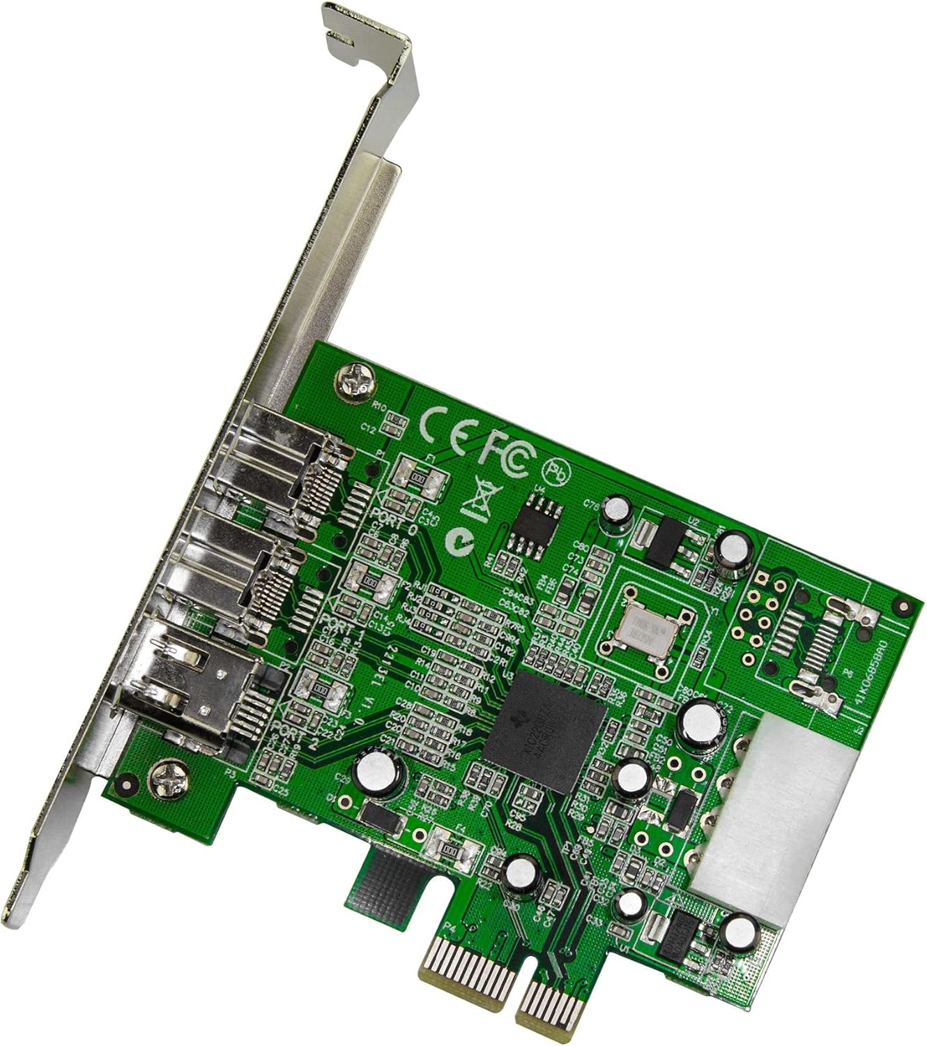 StarTech.com 3 Port 2b 1a 1394 PCI Express FireWire Card Adapter - 1394 FW PCIe FireWire 800 / 400 Card
