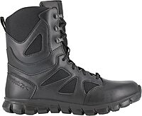 Reebok Men's Sublite Cushion 8" Tactical Waterproof Boot with Side Zipper
