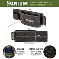 MAXPEDITION Sneak Universal Holster Insert with Mag Retention