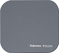 Fellowes Mouse Pad with Microban Antimicrobial Protection, Graphite (5934001), "9""*7.5""
