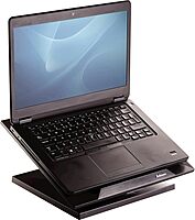Fellowes Designer Suites Laptop Riser, Black (8038401)