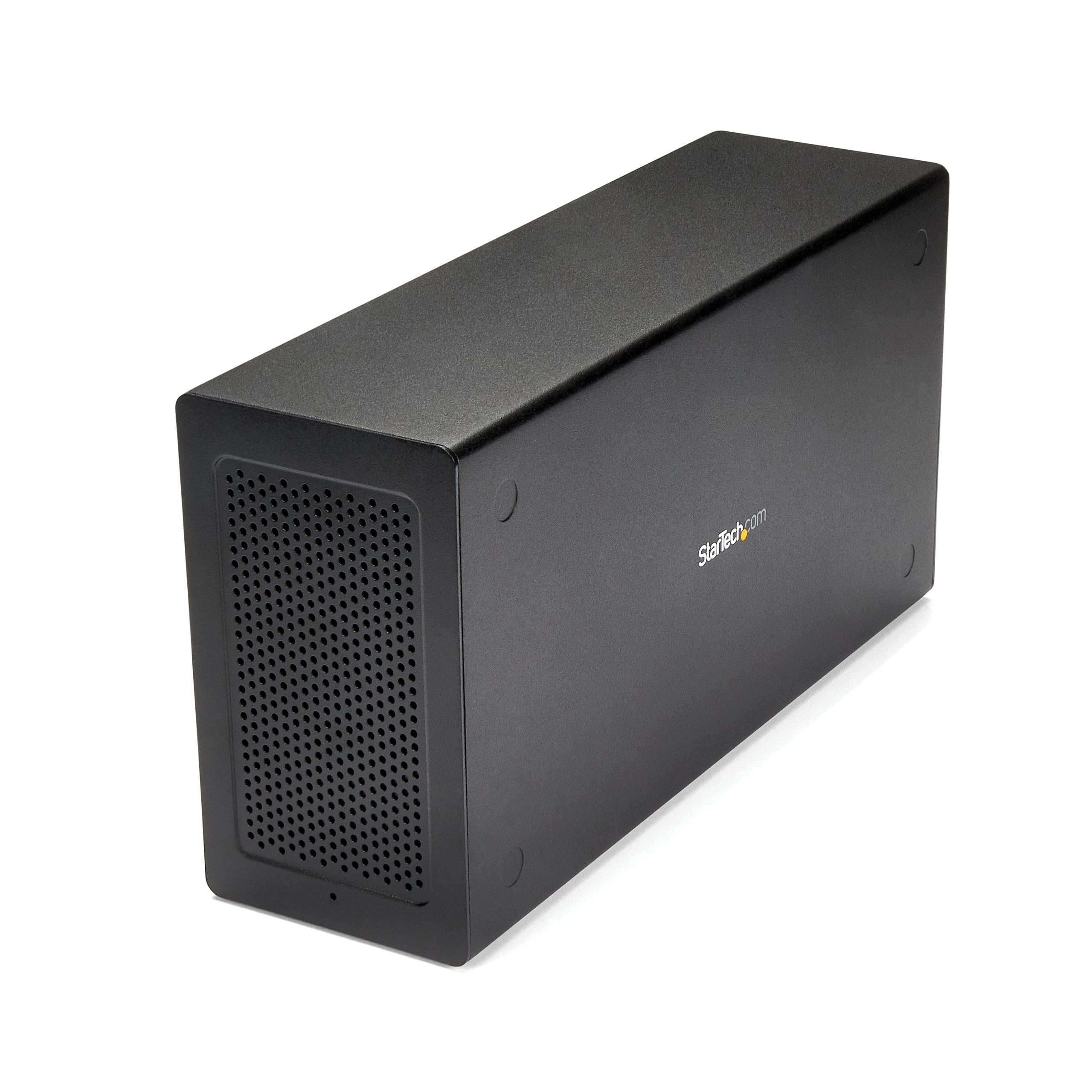 StarTech.com Thunderbolt 3 PCIe Expansion Chassis, External Enclosure With One PCI Express Slot for Laptops / Desktops, TAA
