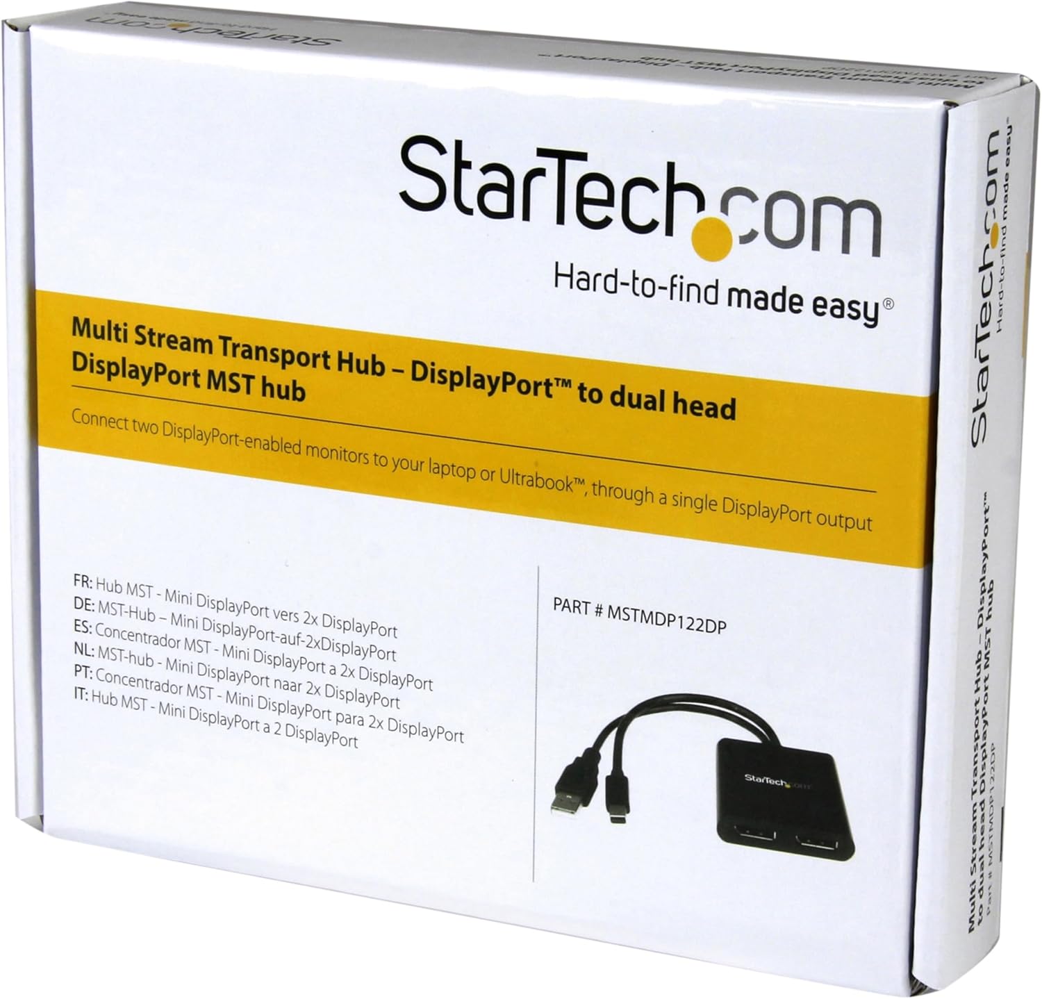 StarTech.com Mini DisplayPort to DisplayPort MST Hub