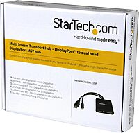 StarTech.com Mini DisplayPort to DisplayPort MST Hub