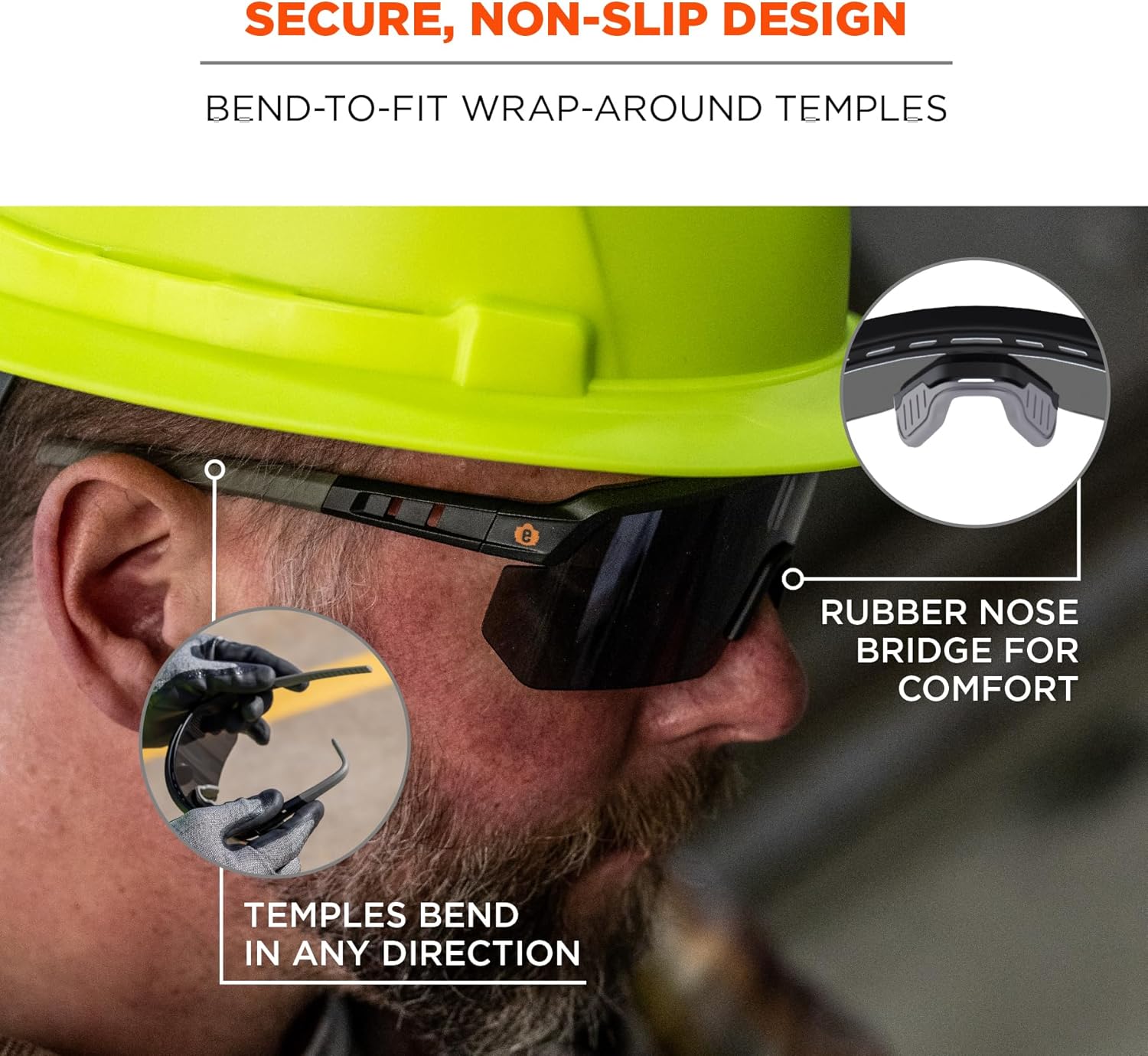 Ergodyne Skullerz AEGIR Polarized Fog-Off+ Safety Glasses